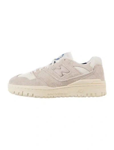 Pre-owned Aime Leon Dore X New Balance Suede Athletic Sneakers W/ Tags In Neutrals