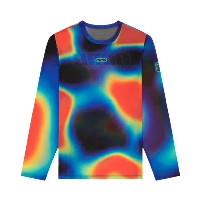 Pre-owned Aimé Leon Dore X New Balance Thermal Print Long-sleeve Mesh Tee 'multicolor' | Multi-color | Men's S