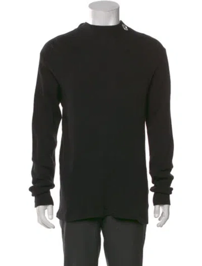 Pre-owned Aime Leon Dore X New Balance Turtleneck Long Sleeve Pullover In Black