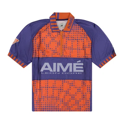 Pre-owned Aimé Leon Dore X New Balance Zip Jersey 'multicolor' | Multi-color | Men's Size L