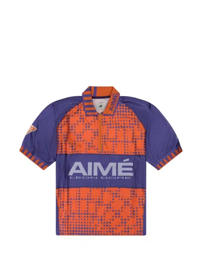 Aimé Leon Dore X New Balance Zip-up Shirt In Multi