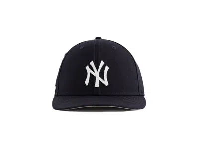 Pre-owned Aimé Leon Dore X New Era Chain Stitch Yankees Hat In Navy Blue