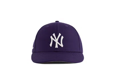 Pre-owned Aimé Leon Dore X New Era Chain Stitch Yankees Hat In Purple