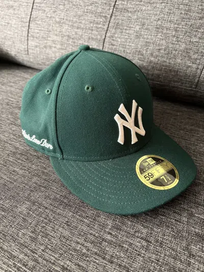 Pre-owned Aime Leon Dore X New Era Green Cap 7 1/2 New York Yankees