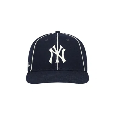 Pre-owned Aimé Leon Dore X New Era Yankees Melton Wool Fitted Hat 'navy' | Blue | Men's Size 7