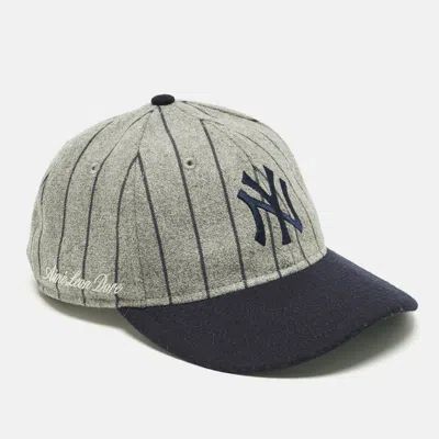 Pre-owned Aimé Leon Dore X Newera Grey Wool Baseball Cap Size 57cm In Gray
