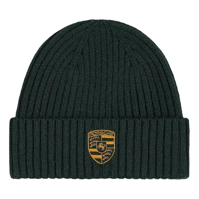 Aimé Leon Dore Aime Leon Dore X Porsche Cashmere Beanie 'pine Grove' In Black