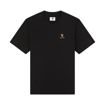 Pre-owned Aimé Leon Dore X Porsche Fleet Tee 'jet Black' | Men's Size L