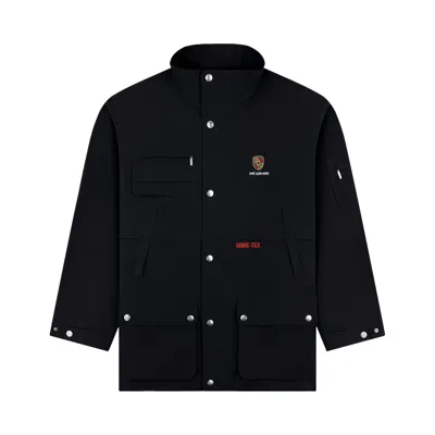 Pre-owned Aimé Leon Dore X Porsche Gore-tex Cabrio Jacket 'jet Black' | Men's Size L