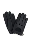 Aimé Leon Dore X Porsche Leather Driving Gloves In Black