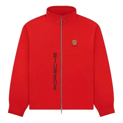 Aimé Leon Dore Aime Leon Dore X Porsche Nylon Track Jacket 'tango Red'