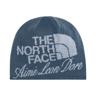 Pre-owned Aimé Leon Dore X The North Face Jacquard Beanie 'granite Grey' | Men's Size Onesize