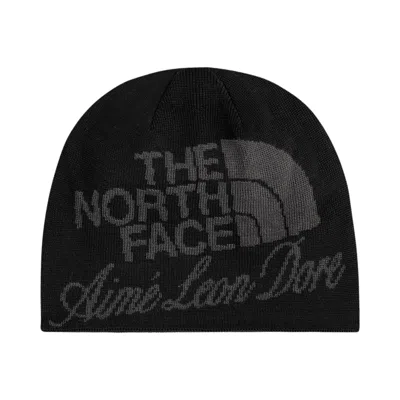 Pre-owned Aimé Leon Dore X The North Face Jacquard Beanie 'tnf Black' | Men's Size Onesize