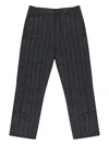Aimé Leon Dore X Woolrich Filled Trousers In Black