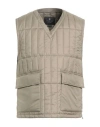 Aimé Leon Dore X Woolrich Man Vest Khaki Size M Polyester