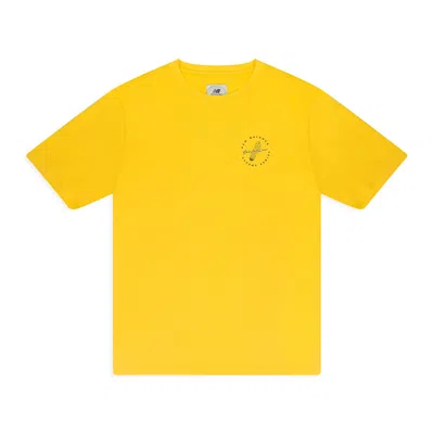 Aimé Leon Dore Yellow New Balance Garment Dyed T-shirt