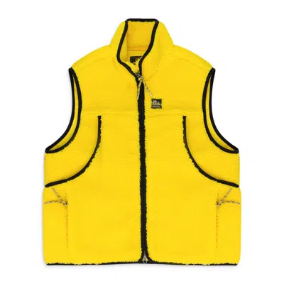 Aimé Leon Dore Yellow Unisphere Fleece Field Vest