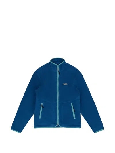 Aimé Leon Dore Blue Low Pile Full Zip Fleece Jacket