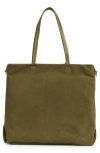 Aimee Addison Leather Shopper Tote Bag
