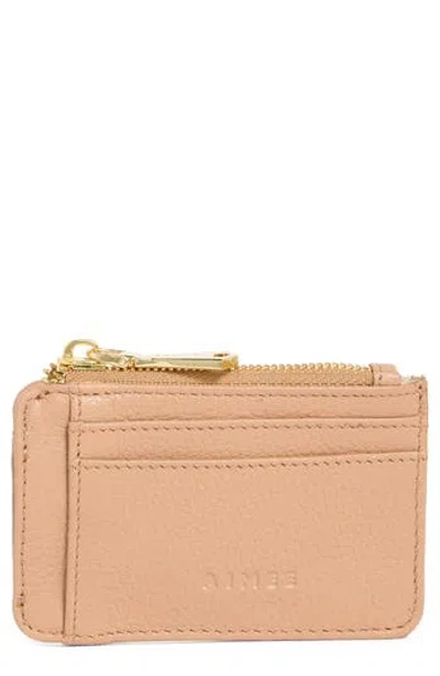 Aimee Alia Slim Id Wallet In Pink
