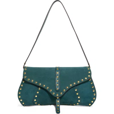 Aimee Armour Leather Baguette Shoulder Bag
