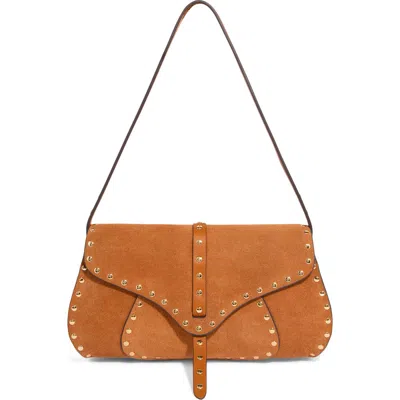 Aimee Armour Leather Baguette Shoulder Bag