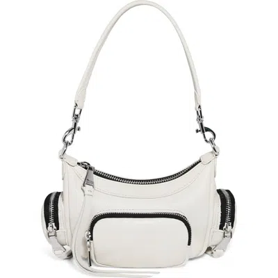 Aimee Away We Go Mini Convertible Crossbody Bag In White