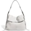 Aimee Bali Double Entry Bag In White