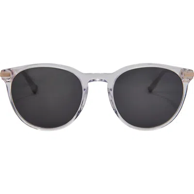 Aimee Bondi 52mm Gradient Cat Eye Sunglasses In Crystal