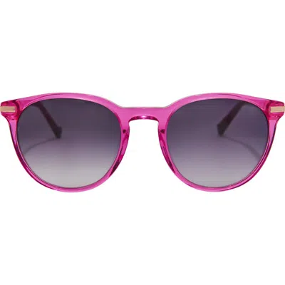 Aimee Bondi 52mm Gradient Cat Eye Sunglasses In Pink