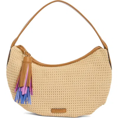 Aimee Calypso Slouchy Hobo Bag In Neutral