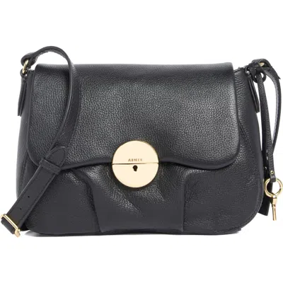 Aimee Cannes Flap Crossbody Bag In Black