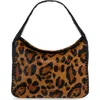 Aimee Chain Mail Handle Handbag In Animal Print