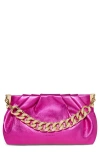 Aimee Chill Out Frame Clutch In Purple