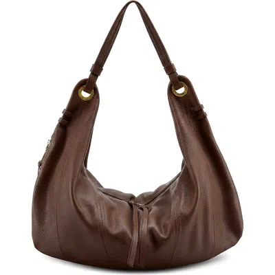 Aimee Galaxy Hobo Bag In Brown