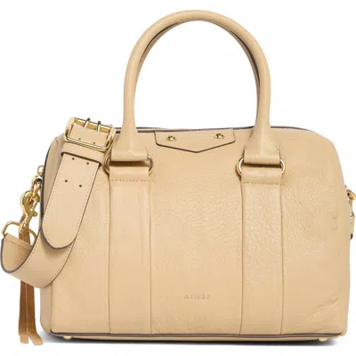 Aimee Hudson Barrel Bag In Driftwood