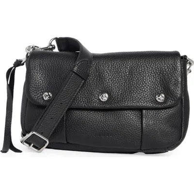 Aimee Kenmare Leather Crossbody Bag In Black