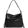 Aimee Kestenberg Bali Double Entry Bag In Black W/black