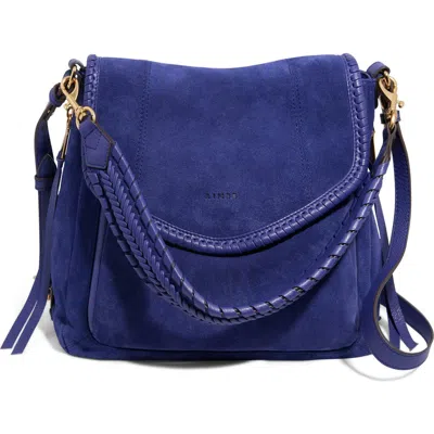 Aimee Kestenberg All For Love Convertible Leather Shoulder Bag In Blue