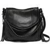 Aimee Kestenberg All For Love Convertible Leather Shoulder Bag In Black