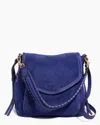Aimee Kestenberg All For Love Convertible Leather Shoulder Bag In Blue
