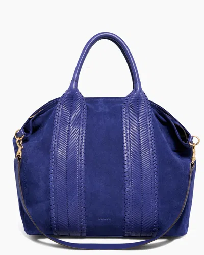 Aimee Kestenberg All For Love Convertible Top Zip Tote In Blue