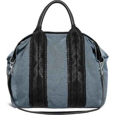 Aimee Kestenberg All For Love Convertible Tote In Denim Leather