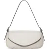 Aimee Kestenberg All For Love Leather Baguette Shoulder Bag In Gray