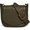 Aimee Kestenberg All For Love Leather Crossbody Bag In Forest