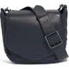 Aimee Kestenberg All For Love Leather Crossbody Bag In Navy