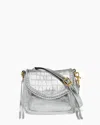 Aimee Kestenberg All For Love Mini Crossbody In Silver