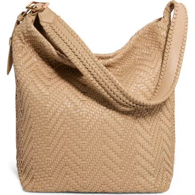 Aimee Kestenberg All For Love Woven Tote Bag In Camel