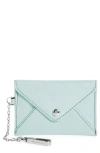 Aimee Kestenberg Ashley Leather Pouch In Maine Blue
