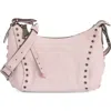 Aimee Kestenberg Austin Vibes Leather Studded Crossbody Bag In Pink